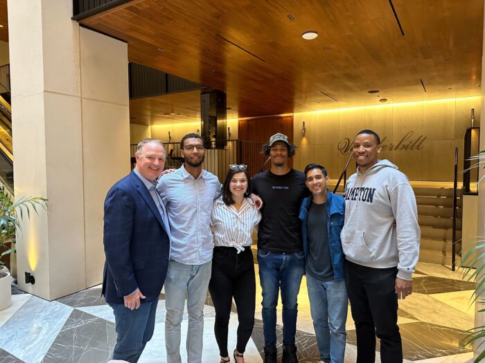 gymble team at Techstars